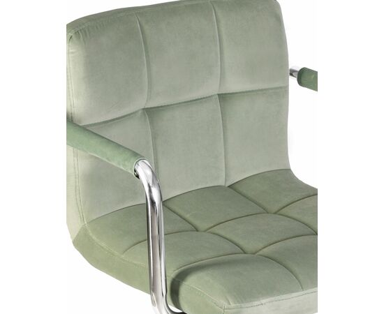 Набор 2 шт Стул барный DOBRIN KRUGER ARM, мятный велюр (MJ9-87), Вариант: мятный велюр (MJ9-87), изображение 8 | Интернет магазин мебели и декора LifeDekor