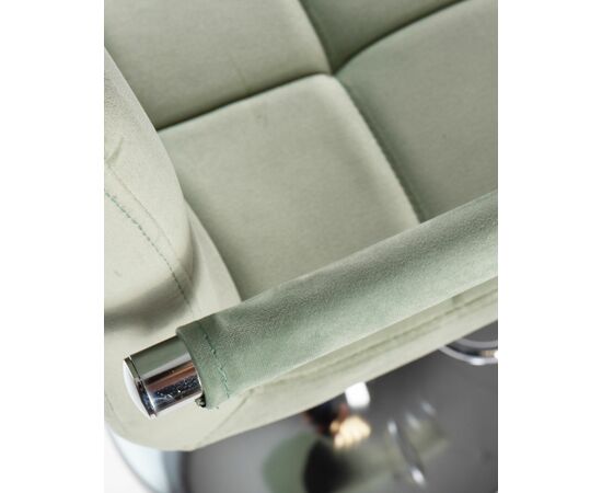 Набор 2 шт Стул барный DOBRIN KRUGER ARM, мятный велюр (MJ9-87), Вариант: мятный велюр (MJ9-87), изображение 9 | Интернет магазин мебели и декора LifeDekor