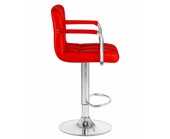 Набор 2 шт Стул барный DOBRIN KRUGER ARM, красный, Вариант: красный, изображение 4 | Интернет магазин мебели и декора LifeDekor