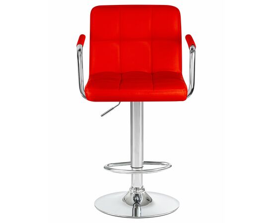Набор 2 шт Стул барный DOBRIN KRUGER ARM, красный, Вариант: красный, изображение 7 | Интернет магазин мебели и декора LifeDekor
