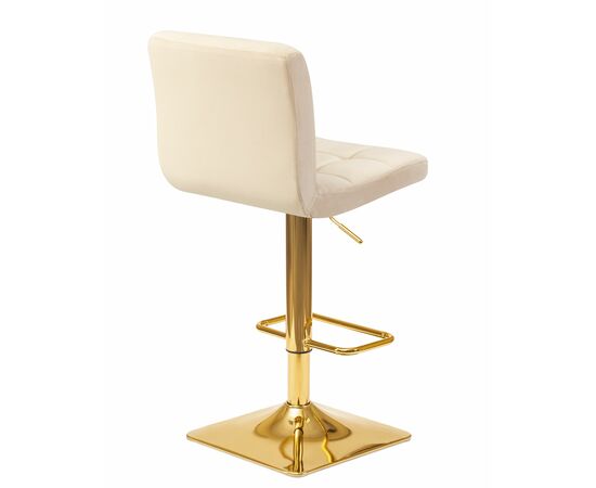 Набор 2 шт Стул барный DOBRIN GOLDIE, бежевый велюр (MJ9-10), Вариант: бежевый велюр (MJ9-10), изображение 5 | Интернет магазин мебели и декора LifeDekor