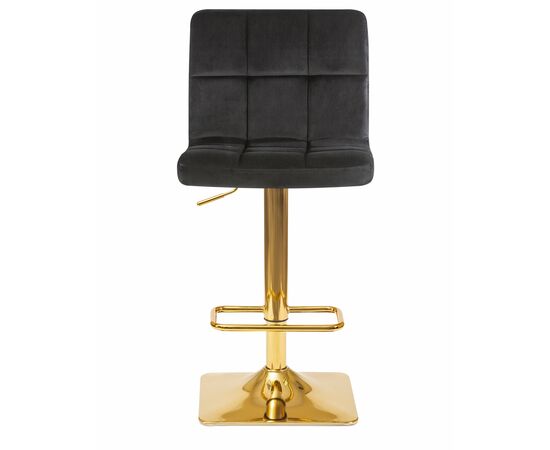 Набор 2 шт Стул барный DOBRIN GOLDIE, черный велюр (MJ9-101), Вариант: черный велюр (MJ9-101), изображение 7 | Интернет магазин мебели и декора LifeDekor
