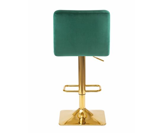 Набор 2 шт Стул барный DOBRIN GOLDIE, зеленый велюр (MJ9-88), Вариант: зеленый велюр (MJ9-88), изображение 6 | Интернет магазин мебели и декора LifeDekor