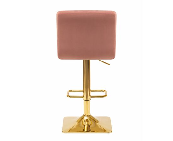 Набор 2 шт Стул барный DOBRIN GOLDIE, пудрово-розовый велюр (MJ9-32), Вариант: пудрово-розовый велюр (MJ9-32), изображение 6 | Интернет магазин мебели и декора LifeDekor