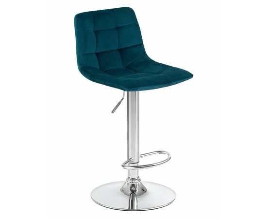 Набор 2 шт Стул барный DOBRIN TAILOR, морской волны велюр (MJ9-99), Вариант: морской волны велюр (MJ9-99), изображение 2 | Интернет магазин мебели и декора LifeDekor