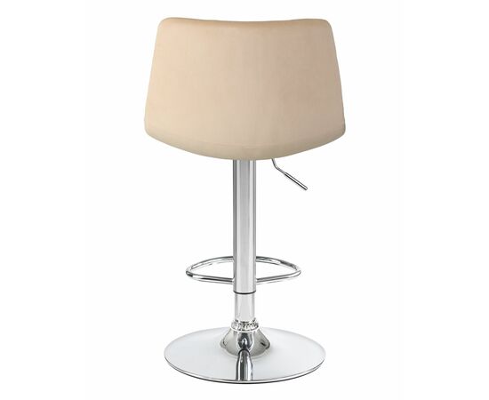 Набор 2 шт Стул барный DOBRIN TAILOR, бежевый велюр (MJ9-10), Вариант: бежевый велюр (MJ9-10), изображение 6 | Интернет магазин мебели и декора LifeDekor