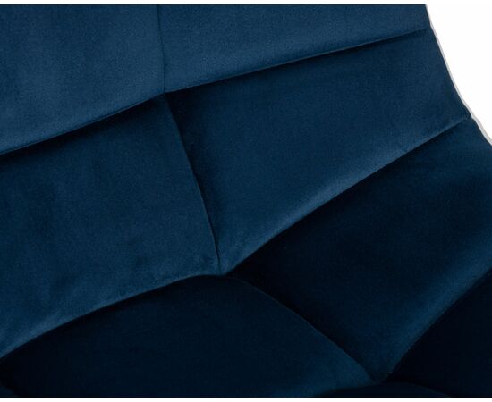 Набор 2 шт Стул барный DOBRIN TAILOR BLACK, синий велюр (MJ9-117), Вариант: синий велюр (MJ9-117), изображение 8 | Интернет магазин мебели и декора LifeDekor