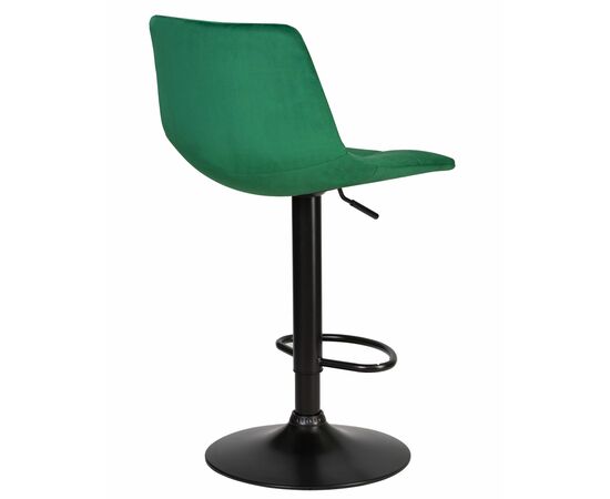 Набор 2 шт Стул барный DOBRIN TAILOR BLACK, зеленый велюр (MJ9-88), Вариант: зеленый велюр (MJ9-88), изображение 5 | Интернет магазин мебели и декора LifeDekor