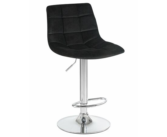 Набор 2 шт Стул барный DOBRIN TAILOR, черный велюр (MJ9-101), Вариант: черный велюр (MJ9-101), изображение 10 | Интернет магазин мебели и декора LifeDekor