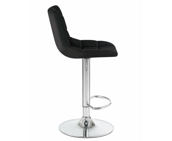 Набор 2 шт Стул барный DOBRIN TAILOR, черный велюр (MJ9-101), Вариант: черный велюр (MJ9-101), изображение 3 | Интернет магазин мебели и декора LifeDekor