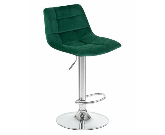 Набор 2 шт Стул барный DOBRIN TAILOR, зеленый велюр (MJ9-88), Вариант: зеленый велюр (MJ9-88), изображение 2 | Интернет магазин мебели и декора LifeDekor