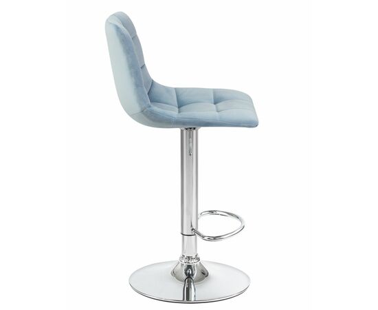 Набор 2 шт Стул барный DOBRIN TAILOR, пудрово-голубой велюр (MJ9-74), Вариант: пудрово-голубой велюр (MJ9-74), изображение 3 | Интернет магазин мебели и декора LifeDekor