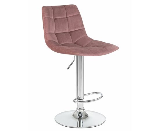 Набор 2 шт Стул барный DOBRIN TAILOR, пудрово-розовый велюр (MJ9-32), Вариант: пудрово-розовый велюр (MJ9-32), изображение 2 | Интернет магазин мебели и декора LifeDekor
