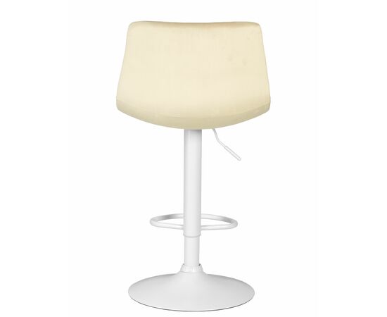 Набор 2 шт Стул барный DOBRIN TAILOR WHITE, бежевый велюр (MJ9-10), Вариант: бежевый велюр (MJ9-10), изображение 6 | Интернет магазин мебели и декора LifeDekor