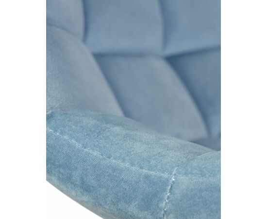 Набор 2 шт Стул барный DOBRIN TAILOR WHITE, пудрово-голубой велюр (MJ9-74), Вариант: пудрово-голубой велюр (MJ9-74), изображение 9 | Интернет магазин мебели и декора LifeDekor