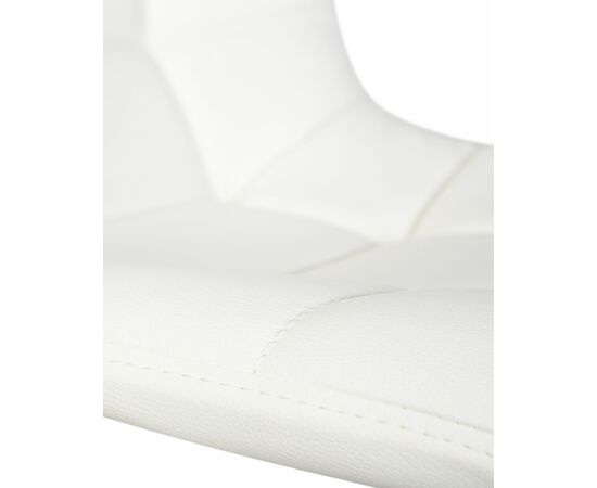 Набор 2 шт Стул барный DOBRIN TAILOR WHITE, белый PU, Вариант: белый PU, изображение 9 | Интернет магазин мебели и декора LifeDekor