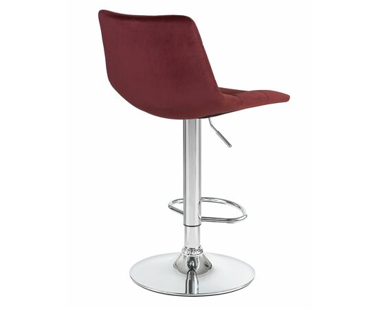 Набор 2 шт Стул барный DOBRIN TAILOR, винный велюр (MJ9-35), Вариант: винный велюр (MJ9-35), изображение 4 | Интернет магазин мебели и декора LifeDekor