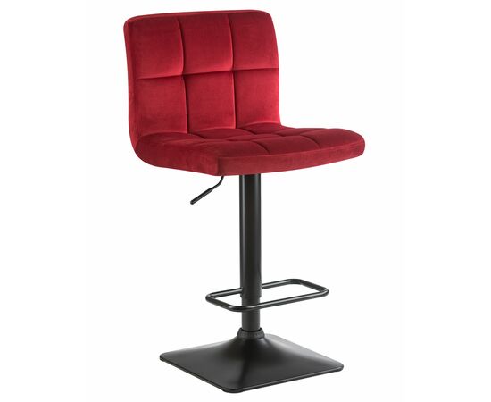 Набор 2 шт Стул барный DOBRIN DOMINIC, бордо велюр (MJ9-43), Вариант: бордо велюр (MJ9-43), изображение 2 | Интернет магазин мебели и декора LifeDekor