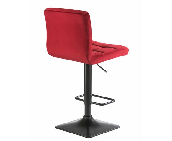 Набор 2 шт Стул барный DOBRIN DOMINIC, бордо велюр (MJ9-43), Вариант: бордо велюр (MJ9-43), изображение 5 | Интернет магазин мебели и декора LifeDekor