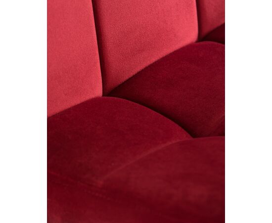 Набор 2 шт Стул барный DOBRIN DOMINIC, бордо велюр (MJ9-43), Вариант: бордо велюр (MJ9-43), изображение 9 | Интернет магазин мебели и декора LifeDekor