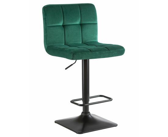 Набор 2 шт Стул барный DOBRIN DOMINIC, зеленый велюр (MJ9-88), Вариант: зеленый велюр (MJ9-88), изображение 2 | Интернет магазин мебели и декора LifeDekor