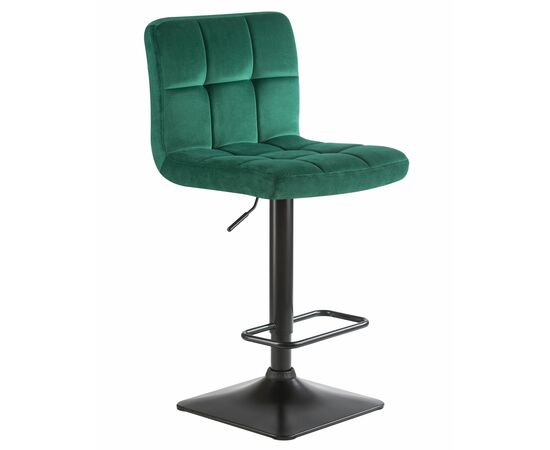 Набор 2 шт Стул барный DOBRIN DOMINIC, зеленый велюр (MJ9-88), Вариант: зеленый велюр (MJ9-88), изображение 3 | Интернет магазин мебели и декора LifeDekor