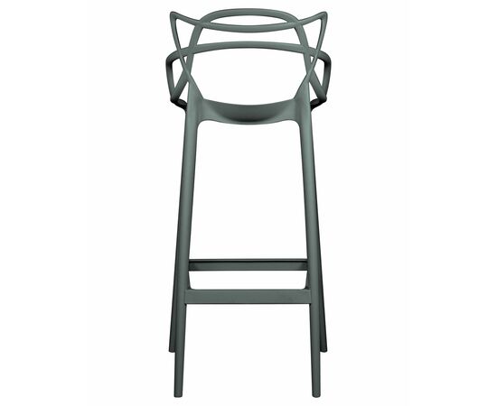 Набор 4 шт Стул барный DOBRIN MASTERS BAR, тёмно-серый (GR-04), Вариант: тёмно-серый (GR-04), изображение 5 | Интернет магазин мебели и декора LifeDekor