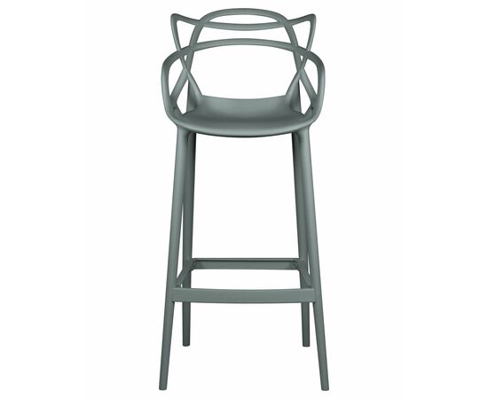 Набор 4 шт Стул барный DOBRIN MASTERS BAR, тёмно-серый (GR-04), Вариант: тёмно-серый (GR-04), изображение 7 | Интернет магазин мебели и декора LifeDekor