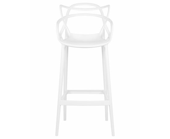 Набор 4 шт Стул барный DOBRIN MASTERS BAR, белый (W-02), Вариант: белый (W-02), изображение 7 | Интернет магазин мебели и декора LifeDekor