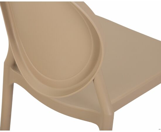 Набор 4 шт Стул обеденный DOBRIN ALBERT, цвет бежевый, Вариант: цвет бежевый, изображение 8 | Интернет магазин мебели и декора LifeDekor