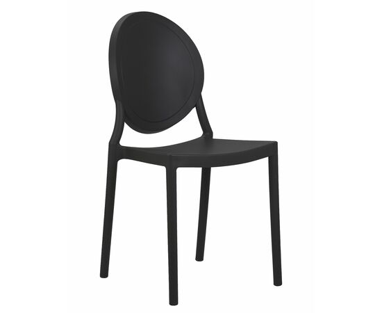 Набор 4 шт Стул обеденный DOBRIN ALBERT, цвет чёрный, Вариант: цвет черный, изображение 2 | Интернет магазин мебели и декора LifeDekor