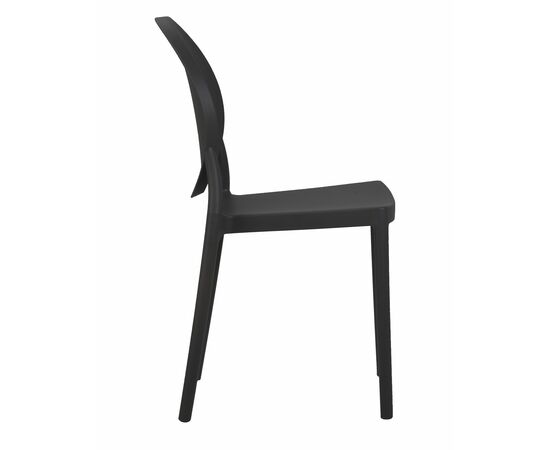 Набор 4 шт Стул обеденный DOBRIN ALBERT, цвет чёрный, Вариант: цвет черный, изображение 4 | Интернет магазин мебели и декора LifeDekor