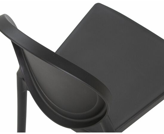 Набор 4 шт Стул обеденный DOBRIN ALBERT, цвет чёрный, Вариант: цвет черный, изображение 8 | Интернет магазин мебели и декора LifeDekor