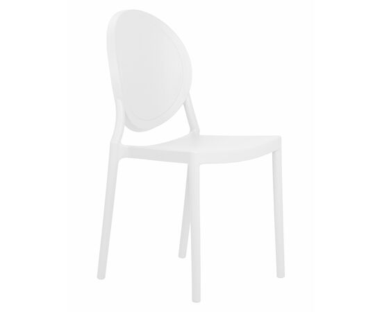 Набор 4 шт Стул обеденный DOBRIN ALBERT, цвет белый, Вариант: цвет белый, изображение 3 | Интернет магазин мебели и декора LifeDekor