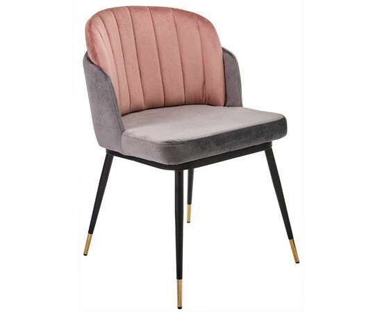 Стул Peki серый, пудровый, Цвет: Пудровый | Интернет магазин мебели и декора LifeDekor