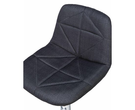 Набор 2 шт Стул барный DOBRIN DINA, чёрный, Вариант: чёрный, изображение 6 | Интернет магазин мебели и декора LifeDekor