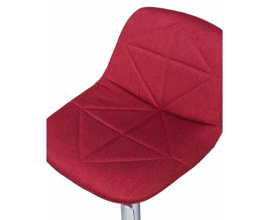 Набор 2 шт Стул барный DOBRIN DINA, бордовый, Вариант: бордовый, изображение 6 | Интернет магазин мебели и декора LifeDekor