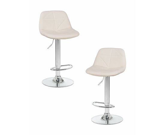 Набор 2 шт Стул барный DOBRIN DINA, кремовый, Вариант: кремовый | Интернет магазин мебели и декора LifeDekor