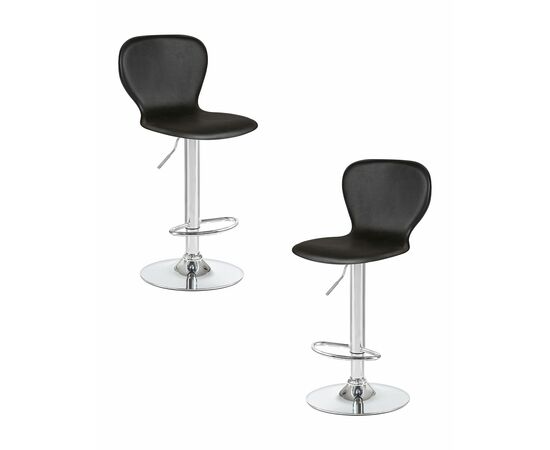Набор 2 шт Стул барный DOBRIN ELISA, чёрный, Вариант: чёрный | Интернет магазин мебели и декора LifeDekor
