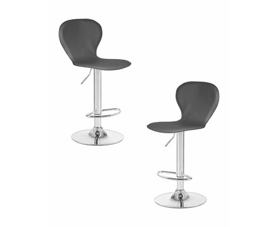 Набор 2 шт Стул барный DOBRIN ELISA, серый, Вариант: серый | Интернет магазин мебели и декора LifeDekor