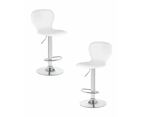 Набор 2 шт Стул барный DOBRIN ELISA, белый, Вариант: белый | Интернет магазин мебели и декора LifeDekor