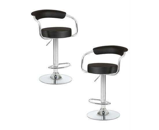 Набор 2 шт Стул барный DOBRIN MARTA, чёрный, Вариант: чёрный | Интернет магазин мебели и декора LifeDekor