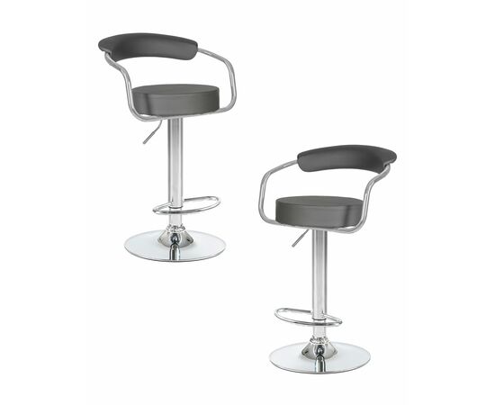 Набор 2 шт Стул барный DOBRIN MARTA, серый, Вариант: серый | Интернет магазин мебели и декора LifeDekor