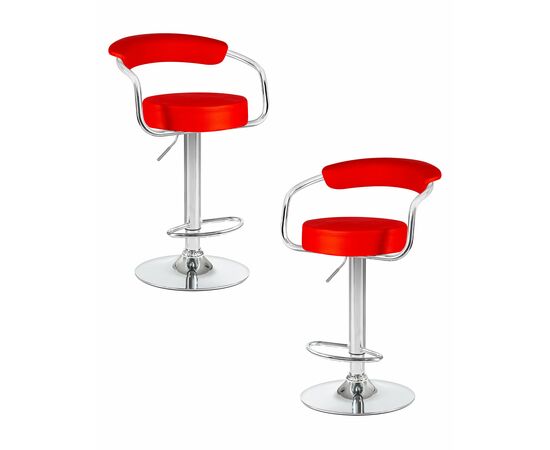 Набор 2 шт Стул барный DOBRIN MARTA, красный, Вариант: красный | Интернет магазин мебели и декора LifeDekor