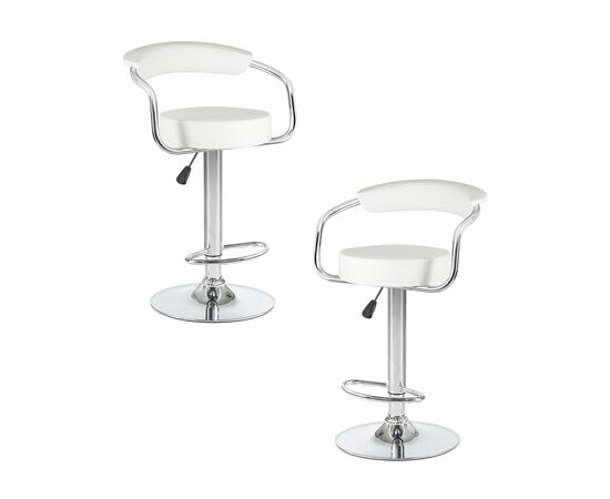 Набор 2 шт Стул барный DOBRIN MARTA, белый, Вариант: белый | Интернет магазин мебели и декора LifeDekor