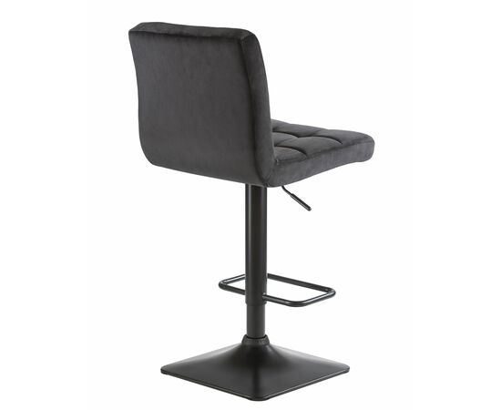 Набор 2 шт Стул барный DOBRIN DOMINIC, черный велюр (MJ9-101), Вариант: черный велюр (MJ9-101), изображение 5 | Интернет магазин мебели и декора LifeDekor