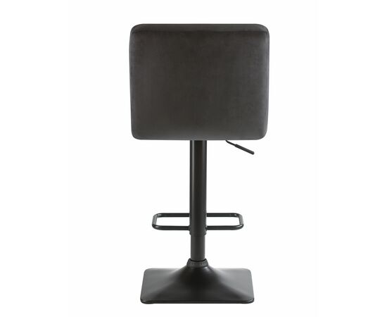 Набор 2 шт Стул барный DOBRIN DOMINIC, черный велюр (MJ9-101), Вариант: черный велюр (MJ9-101), изображение 6 | Интернет магазин мебели и декора LifeDekor