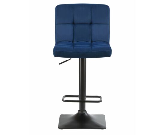 Набор 2 шт Стул барный DOBRIN DOMINIC, синий велюр (MJ9-117), Вариант: синий велюр (MJ9-117), изображение 7 | Интернет магазин мебели и декора LifeDekor