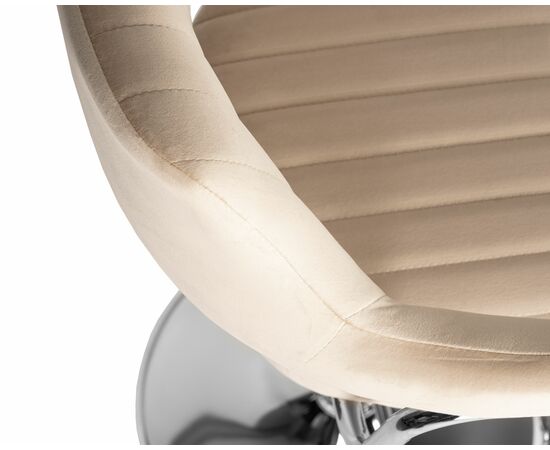 Набор 2 шт Стул барный DOBRIN CHARLY, бежевый велюр (MJ9-10), Вариант: бежевый велюр (MJ9-10), изображение 9 | Интернет магазин мебели и декора LifeDekor