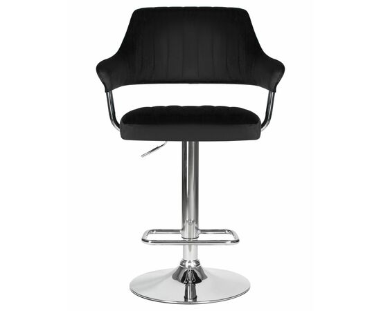 Набор 2 шт Стул барный DOBRIN CHARLY, черный велюр (MJ9-101), Вариант: черный велюр (MJ9-101), изображение 7 | Интернет магазин мебели и декора LifeDekor